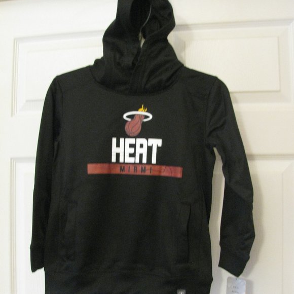 NBA Prime Other - Miami Heat Hoodie Boys Medium 5 6 NWT NBA Prime Basketball Pullover Sweatshirt